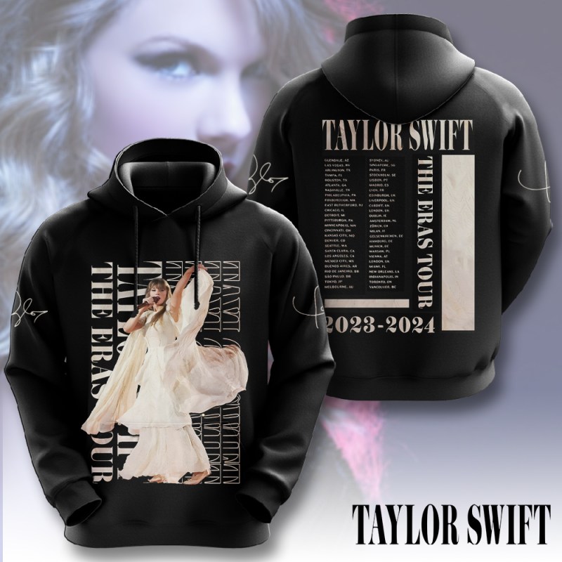 Taylor Swift Hoodie HOATT6185 Yuna Taylor Swift Combo 3D Apparels IFDDCLEC0396 Idea Fanatic