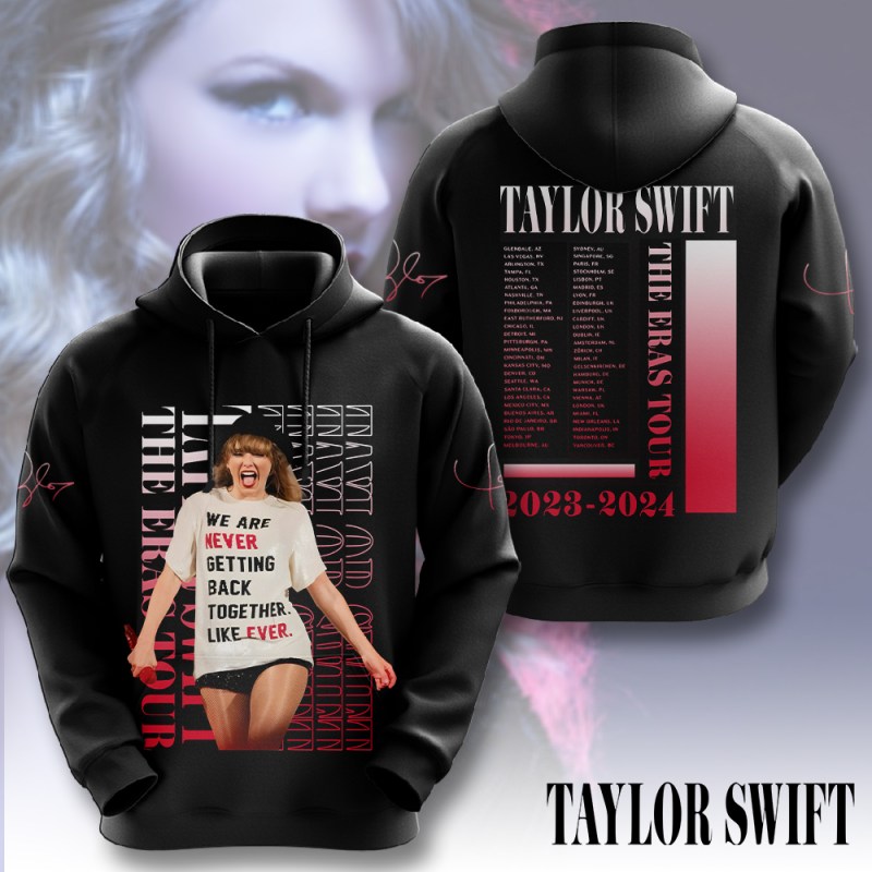 Taylor Swift Hoodie HOATT6187 Yuna Taylor Swift Combo 3D Apparels IFDDCLEC0397 Idea Fanatic