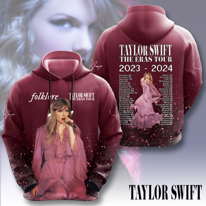 Taylor Swift Hoodie HOATT6366 Yuna Taylor Swift Combo 3D Apparels IFDDCLEC0410 Idea Fanatic