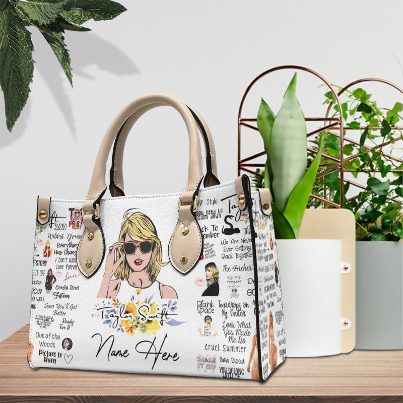 Taylor Swift Leather Bag VANDH122 Hanh 2 Taylor Swift Premium Leather Lady HandBag IFDDLHB0033 Idea Fanatic