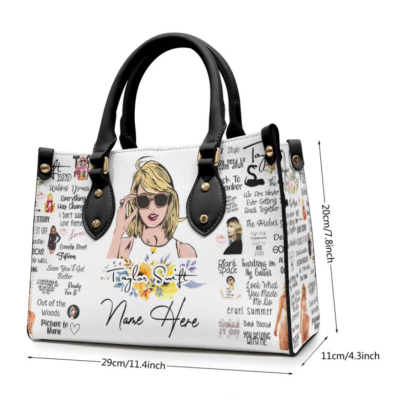 Taylor Swift Leather Bag VANDH122 Hanh 5 Taylor Swift Premium Leather Lady HandBag IFDDLHB0033 Idea Fanatic