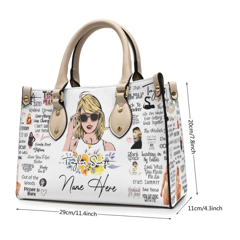 Taylor Swift Leather Bag VANDH122 Hanh 6 Taylor Swift Premium Leather Lady HandBag IFDDLHB0033 Idea Fanatic