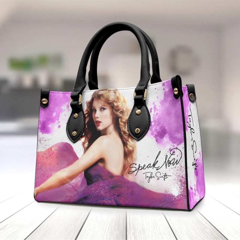 Taylor Swift Leather Handbag HOATT3640 Taylor Swift Premium Leather Lady HandBag IFDDLHB0032 Idea Fanatic