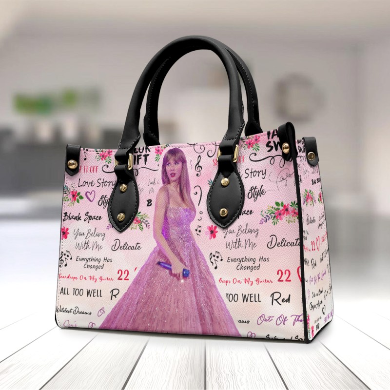 Taylor Swift Leather Handbag HOATT3641 4 Taylor Swift Premium Leather Lady HandBag IFDDLHB0031 Idea Fanatic