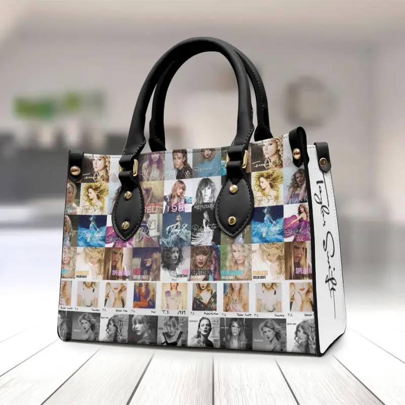 Taylor Swift Leather Handbag TANTN1280 b1 1 Taylor Swift Premium Leather Lady HandBag IFDDLHB0030 Idea Fanatic