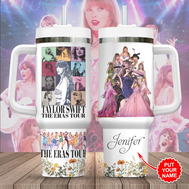 Taylor Swift Personalized 40oz Stanley Tumbler HOATT4276 Taylor Swift Personalized 40oz Stanley Tumbler IFDD40OZ0165 Idea Fanatic