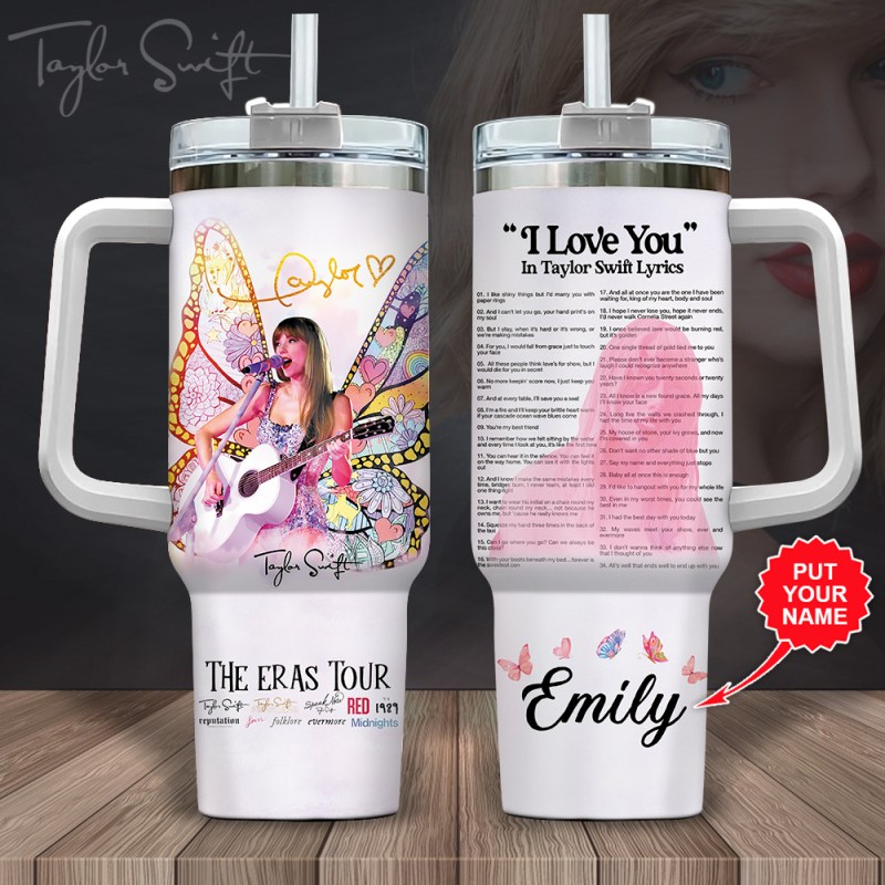 Taylor Swift Personalized Stanley Cup VANDH1802 Hanh 1 Taylor Swift Personalized 40oz Stanley Tumbler IFDD40OZ0168 Idea Fanatic