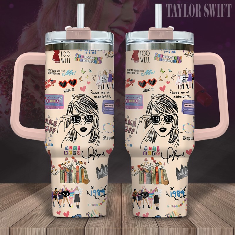 Taylor Swift Personalized Stanley Cup VANDH1870 Hanh 1 Taylor Swift Personalized 40oz Stanley Tumbler IFDD40OZ0172 Idea Fanatic