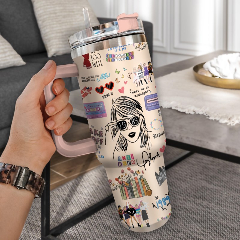Taylor Swift Personalized Stanley Cup VANDH1870 Hanh 2 Taylor Swift Personalized 40oz Stanley Tumbler IFDD40OZ0172 Idea Fanatic