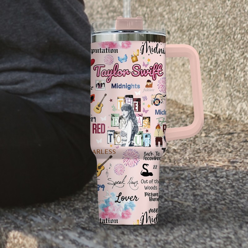 Taylor Swift Personalized Stanley Cup VANDH1871 Hanh 2 Taylor Swift Personalized 40oz Stanley Tumbler IFDD40OZ0173 Idea Fanatic