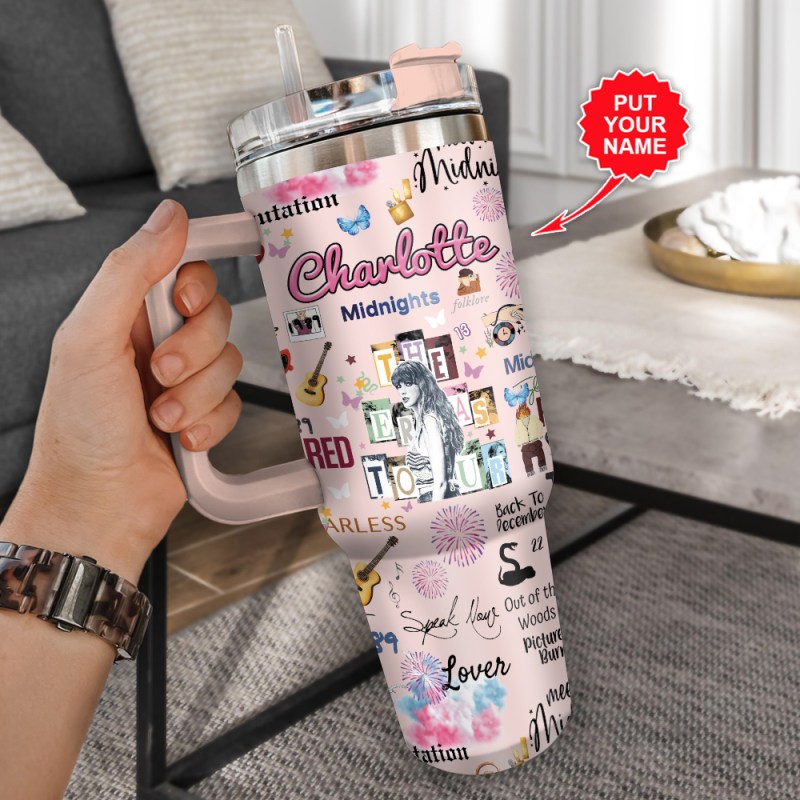 Taylor Swift Personalized Stanley Cup VANDH1871 Hanh 4 Taylor Swift Personalized 40oz Stanley Tumbler IFDD40OZ0173 Idea Fanatic