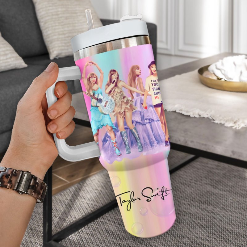 Taylor Swift Personalized Stanley Tumbler VANDH3253 Hanh 3 Taylor Swift Personalized 40oz Stanley Tumbler IFDD40OZ0189 Idea Fanatic