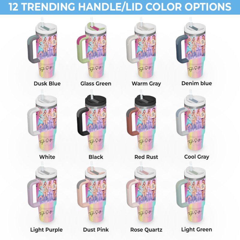 Taylor Swift Personalized Stanley Tumbler VANDH3253 Hanh 4 Taylor Swift Personalized 40oz Stanley Tumbler IFDD40OZ0189 Idea Fanatic