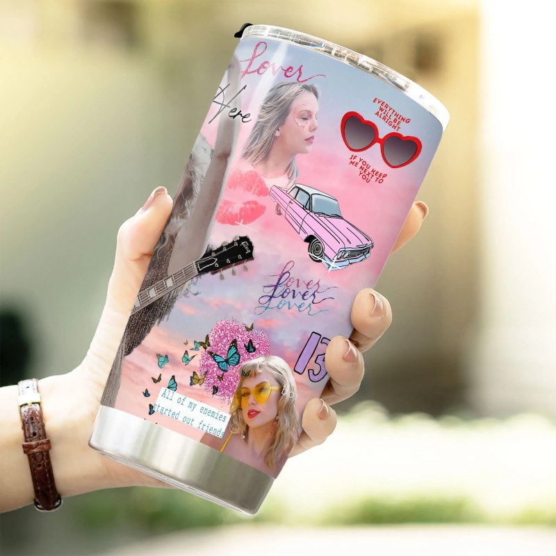 Taylor Swift Personalized Tumbler VANDH043 Hanh 4 Taylor Swift Normal Tumbler Cup IFDDNTUM0036 Idea Fanatic