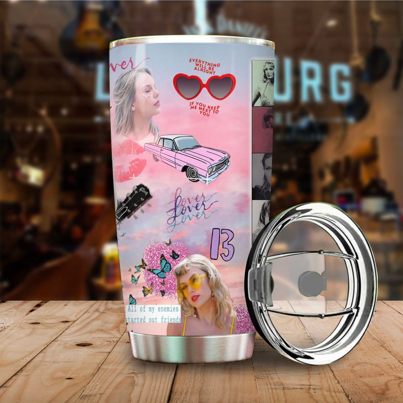 Taylor Swift Personalized Tumbler VANDH043 Hanh 5 Taylor Swift Normal Tumbler Cup IFDDNTUM0036 Idea Fanatic