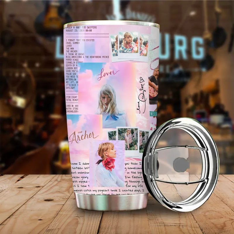 Taylor Swift Personalized Tumbler VANDH056 Hanh 5 Taylor Swift Normal Tumbler Cup IFDDNTUM0029 Idea Fanatic