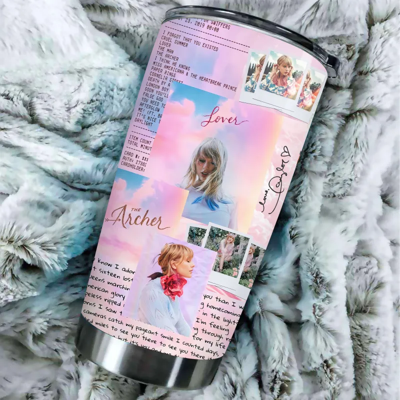 Taylor Swift Personalized Tumbler VANDH056 Hanh 6 Taylor Swift Normal Tumbler Cup IFDDNTUM0029 Idea Fanatic