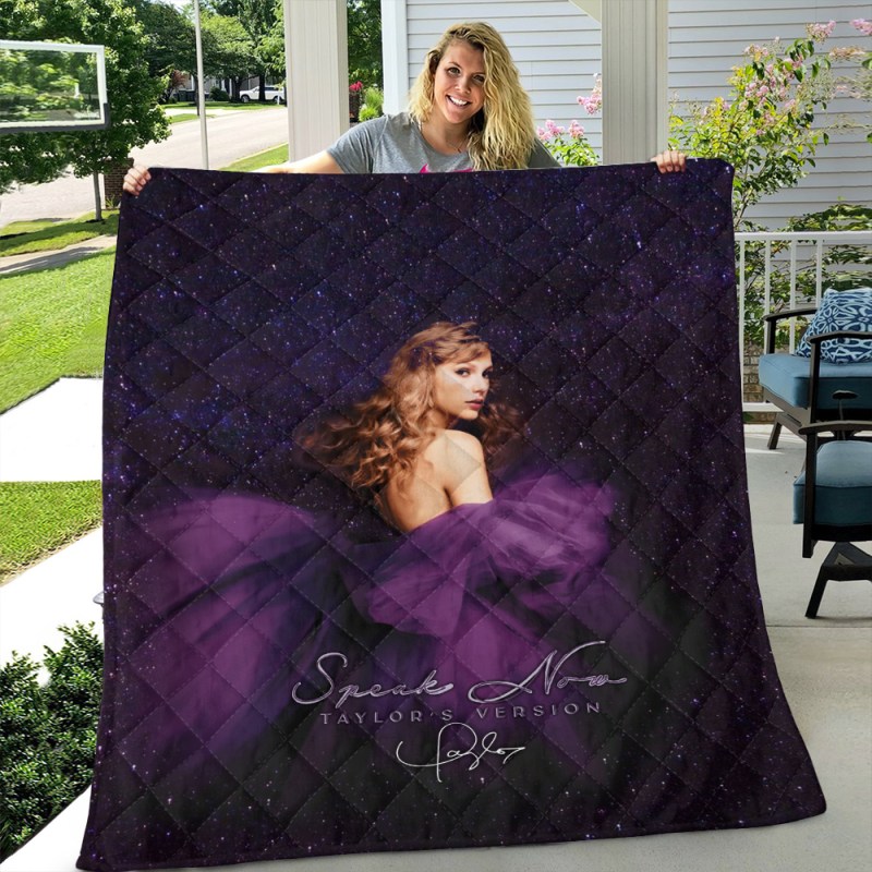 Taylor Swift Quilt Blanket HOATTT3980 5 Taylor Swift Premium Printed Quilt Blanket IFDDQLT0012 Idea Fanatic