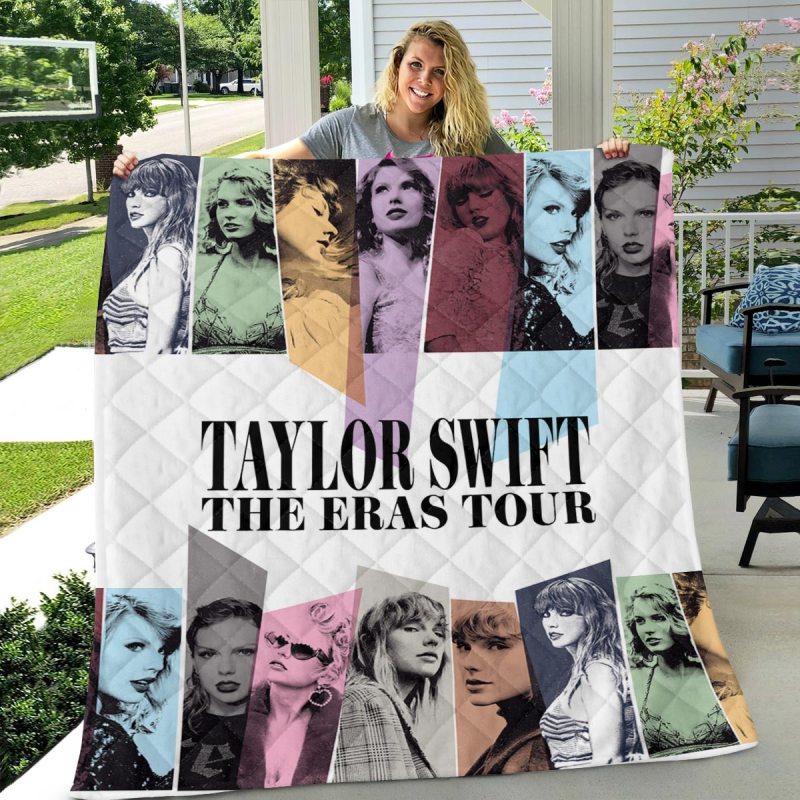 Taylor Swift Quilt Blanket TANTN3215 mk1 Taylor Swift Premium Printed Quilt Blanket IFDDQLT0009 Idea Fanatic