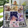 Taylor Swift Quilt Blanket VANDH058 Hanh 1 Taylor Swift Premium Printed Quilt Blanket IFDDQLT0005 Idea Fanatic