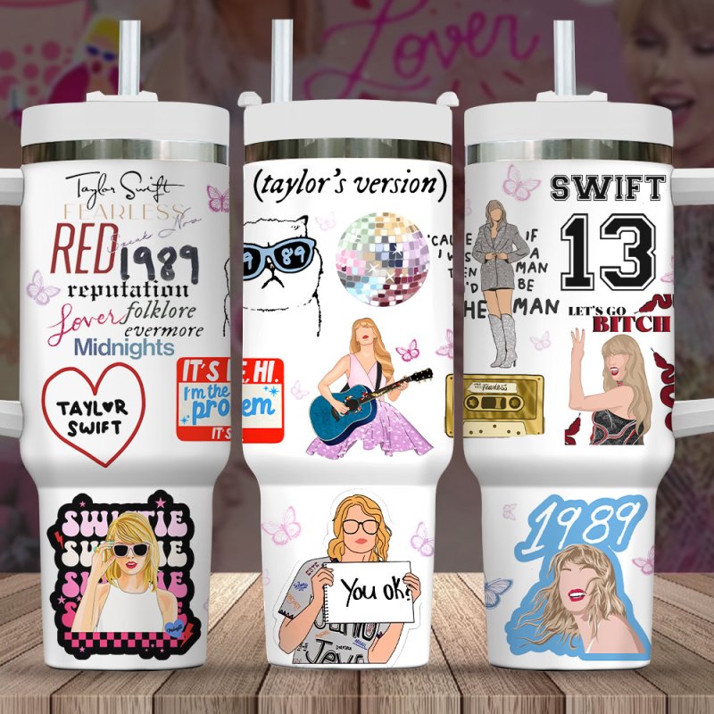 Taylor Swift Stanley Tumbler VANDH2064 Hanh 1 Taylor Swift Personalized 40oz Stanley Tumbler IFDD40OZ0164 Idea Fanatic