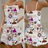 Taylor Swift Strappy Swing Dress GNE1123 Hanh 1 Taylor Swift Premium Women Strappy Swing Dress IFDDSSD0012 Idea Fanatic