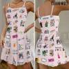 Taylor Swift Strappy Swing Dress GNE1266 Hanh 1 Taylor Swift Premium Women Strappy Swing Dress IFDDSSD0004 Idea Fanatic