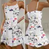 Taylor Swift Strappy Swing Dress VANDH3333 Hanh 1 Taylor Swift Premium Women Strappy Swing Dress IFDDSSD0001 Idea Fanatic