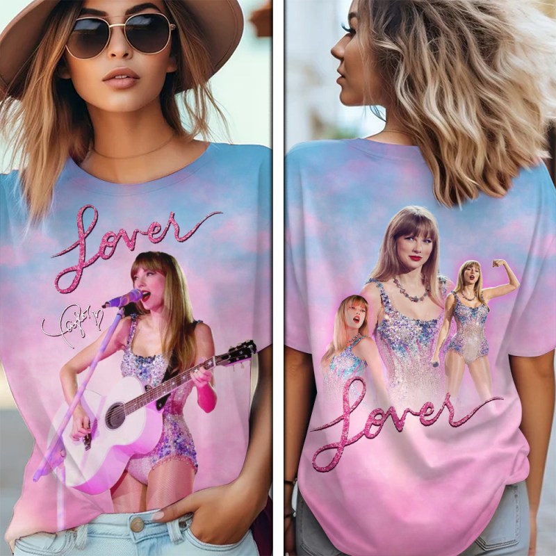 Taylor Swift T Shirt MAITM5994 Taylor Swift Combo 3D Apparels IFDDCLEC0292 Idea Fanatic