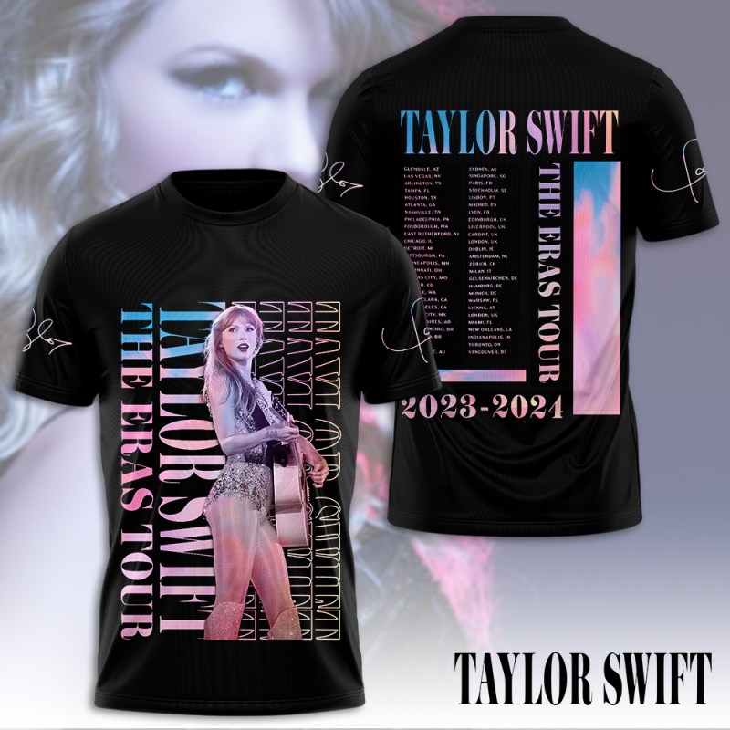 Taylor Swift T shirt HOATT6039 Yuna Taylor Swift Combo 3D Apparels IFDDCLEC0271 Idea Fanatic