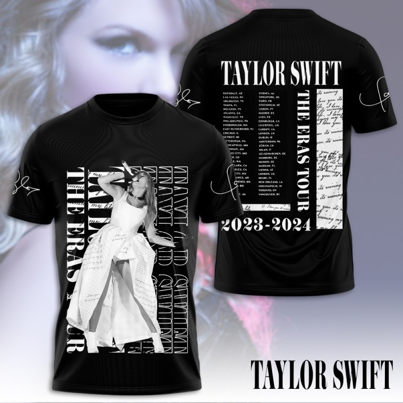 Taylor Swift T shirt HOATT6041 Yuna Taylor Swift Combo 3D Apparels IFDDCLEC0272 Idea Fanatic