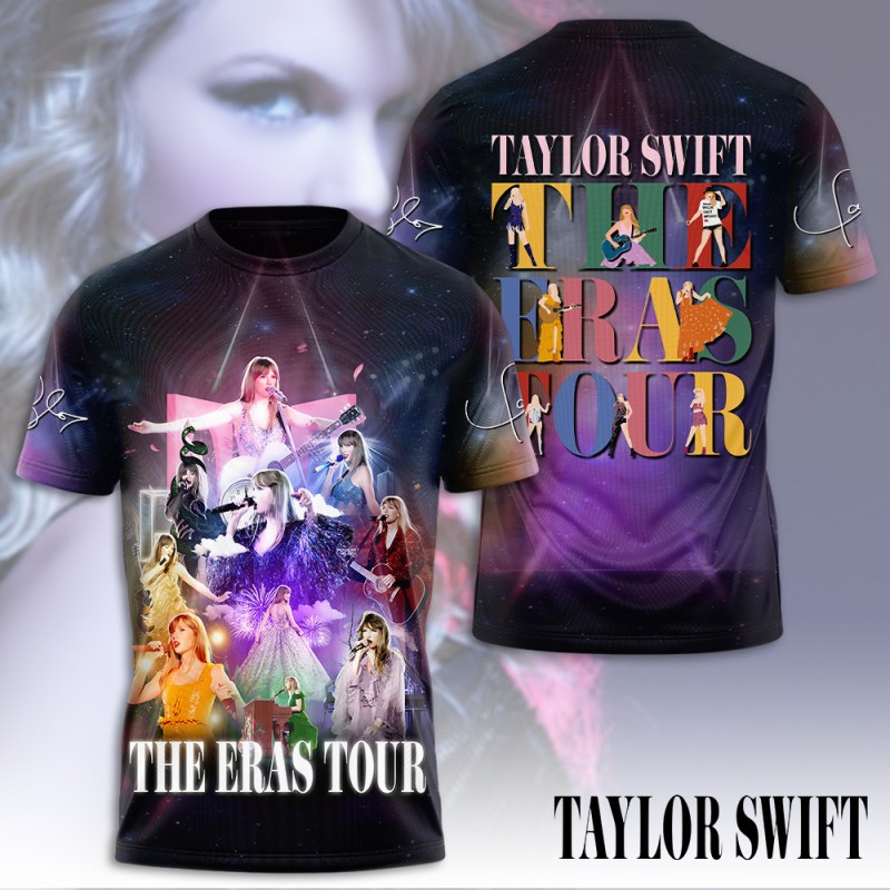 Taylor Swift T shirt HOATT5903 Yuna Taylor Swift Combo 3D Apparels IFDDCLEC0347 Idea Fanatic