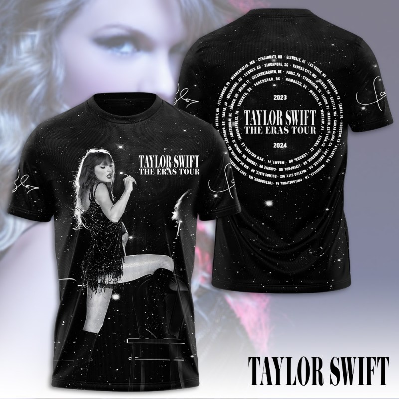 Taylor Swift T shirt HOATT6046 Yuna Taylor Swift Combo 3D Apparels IFDDCLEC0279 Idea Fanatic