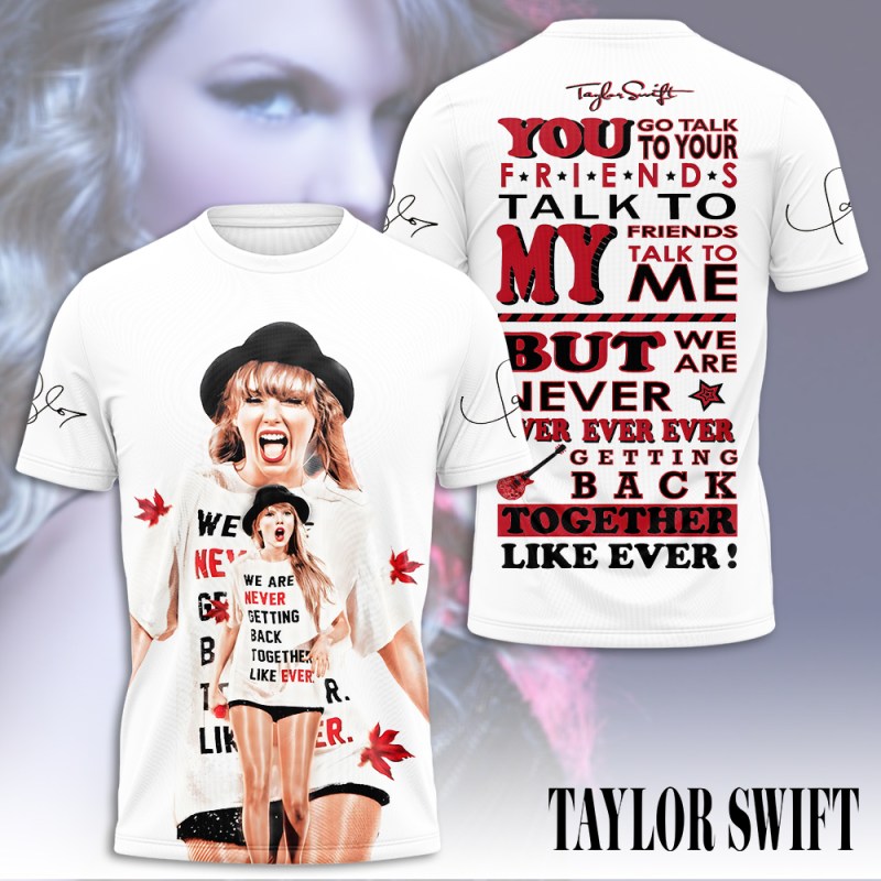 Taylor Swift T shirt HOATT6085 Yuna Taylor Swift Combo 3D Apparels IFDDCLEC0373 Idea Fanatic