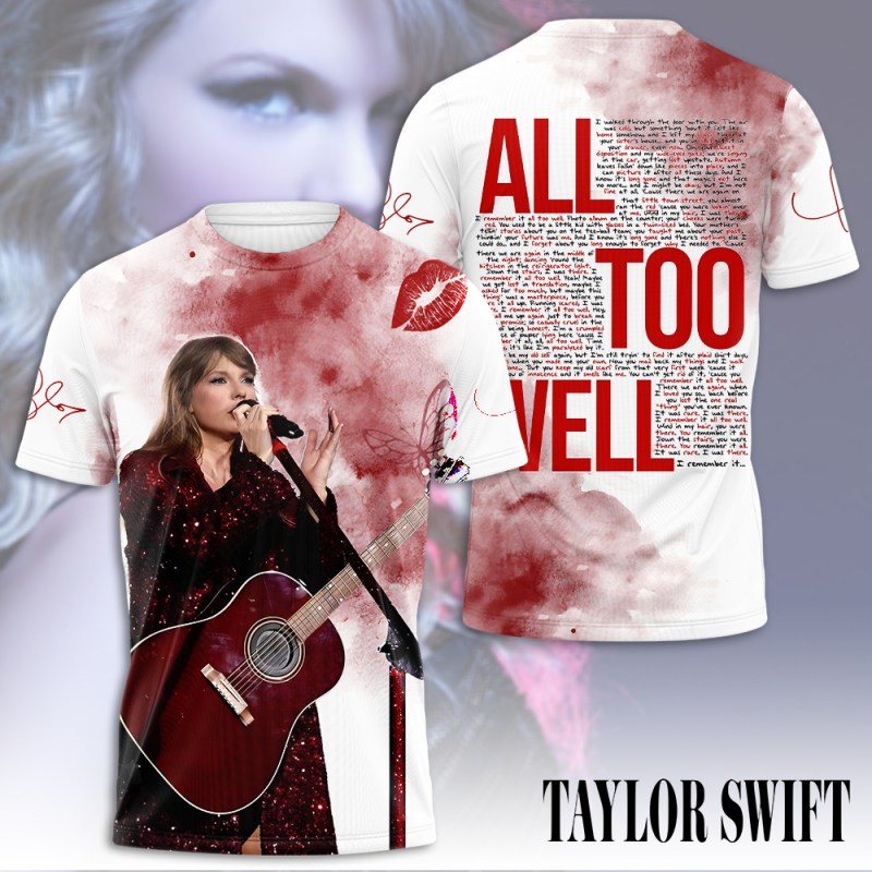 Taylor Swift T shirt HOATT6086 Yuna Taylor Swift Combo 3D Apparels IFDDCLEC0375 Idea Fanatic