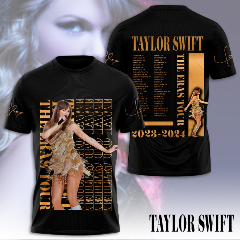 Taylor Swift T shirt HOATT6141 Yuna Taylor Swift Combo 3D Apparels IFDDCLEC0390 Idea Fanatic