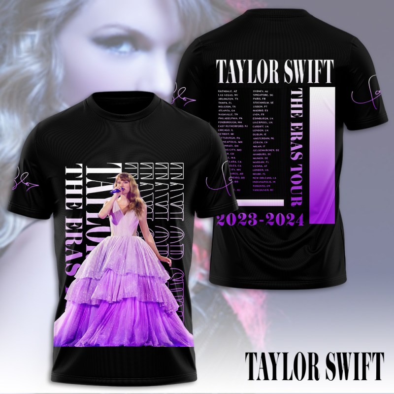 Taylor Swift T shirt HOATT6157 Yuna Taylor Swift Combo 3D Apparels IFDDCLEC0391 Idea Fanatic