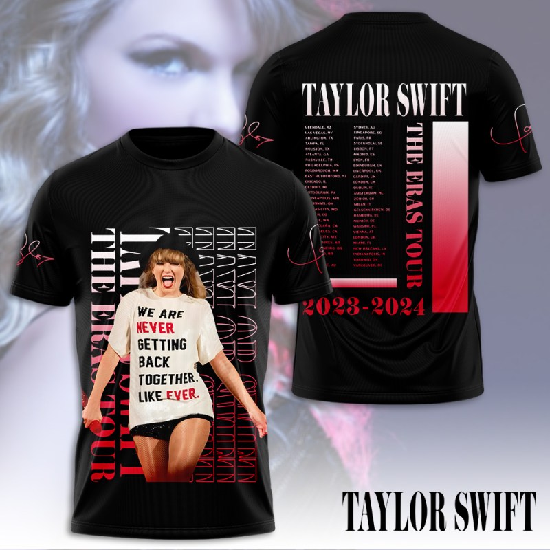 Taylor Swift T shirt HOATT6187 Yuna Taylor Swift Combo 3D Apparels IFDDCLEC0397 Idea Fanatic