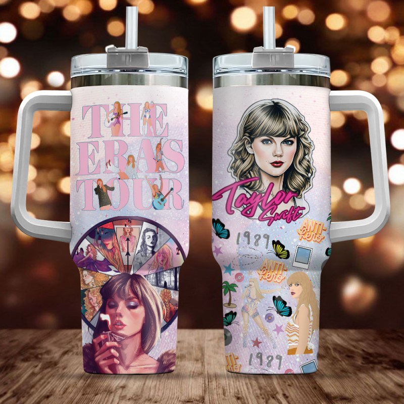 Taylor Swift Tubmler TANTN3440 Taylor Swift Personalized 40oz Stanley Tumbler IFDD40OZ0170 Idea Fanatic