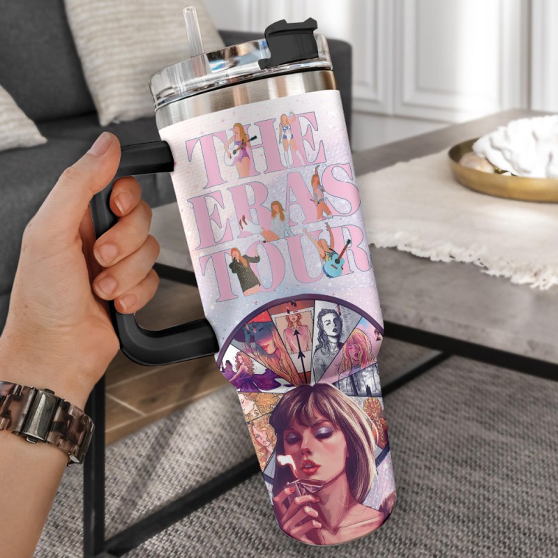 Taylor Swift Tubmler TANTN3440 1 Taylor Swift Personalized 40oz Stanley Tumbler IFDD40OZ0170 Idea Fanatic