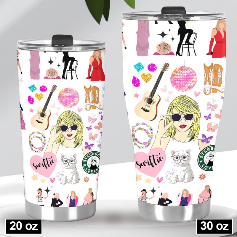 Taylor Swift Tumbler GNE1294 Hanh 2 Taylor Swift Normal Tumbler Cup IFDDNTUM0130 Idea Fanatic