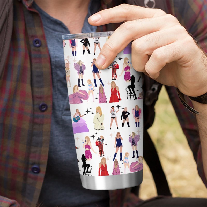 Taylor Swift Tumbler GNE1294 Hanh 3 Taylor Swift Normal Tumbler Cup IFDDNTUM0130 Idea Fanatic