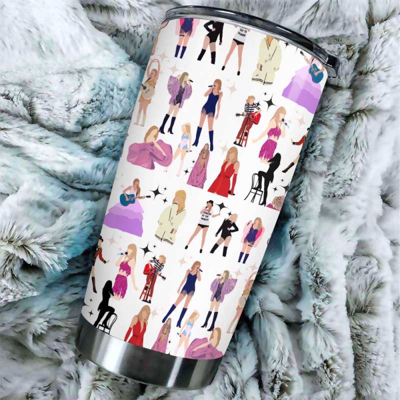 Taylor Swift Tumbler GNE1294 Hanh 4 Taylor Swift Normal Tumbler Cup IFDDNTUM0130 Idea Fanatic