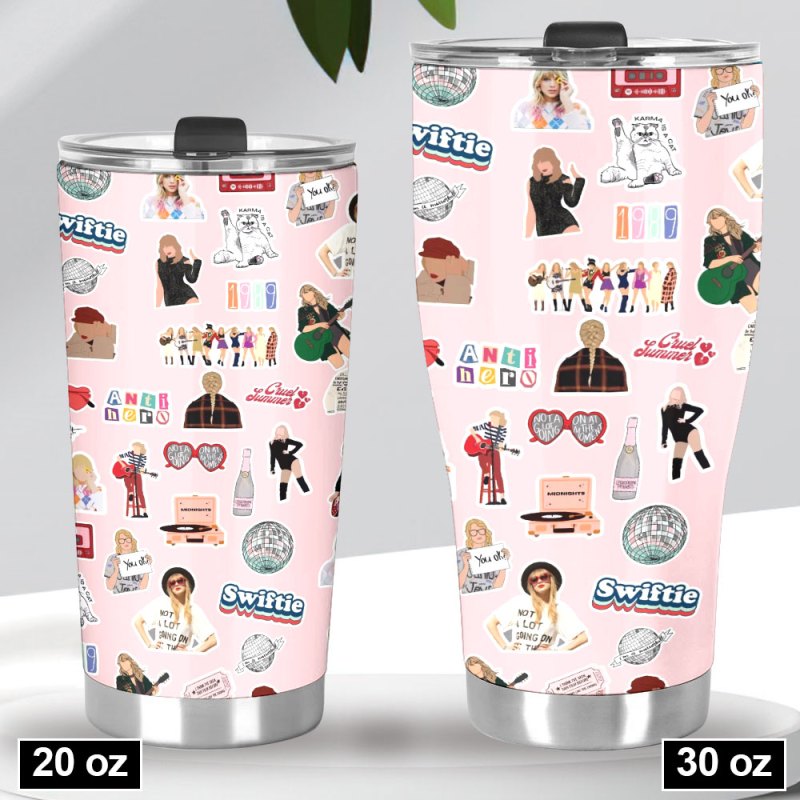 Taylor Swift Tumbler GNE1295 Hanh 2 Taylor Swift Normal Tumbler Cup IFDDNTUM0129 Idea Fanatic