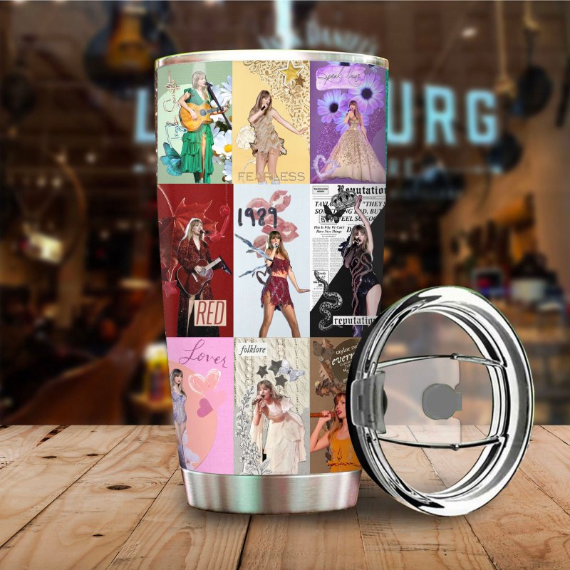 Taylor Swift Tumbler VANDH055 Hanh 5 Taylor Swift Normal Tumbler Cup IFDDNTUM0035 Idea Fanatic