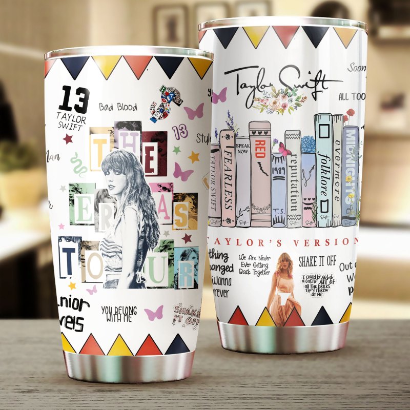 Taylor Swift Tumbler VANDH074 Hanh 1 Taylor Swift Normal Tumbler Cup IFDDNTUM0039 Idea Fanatic