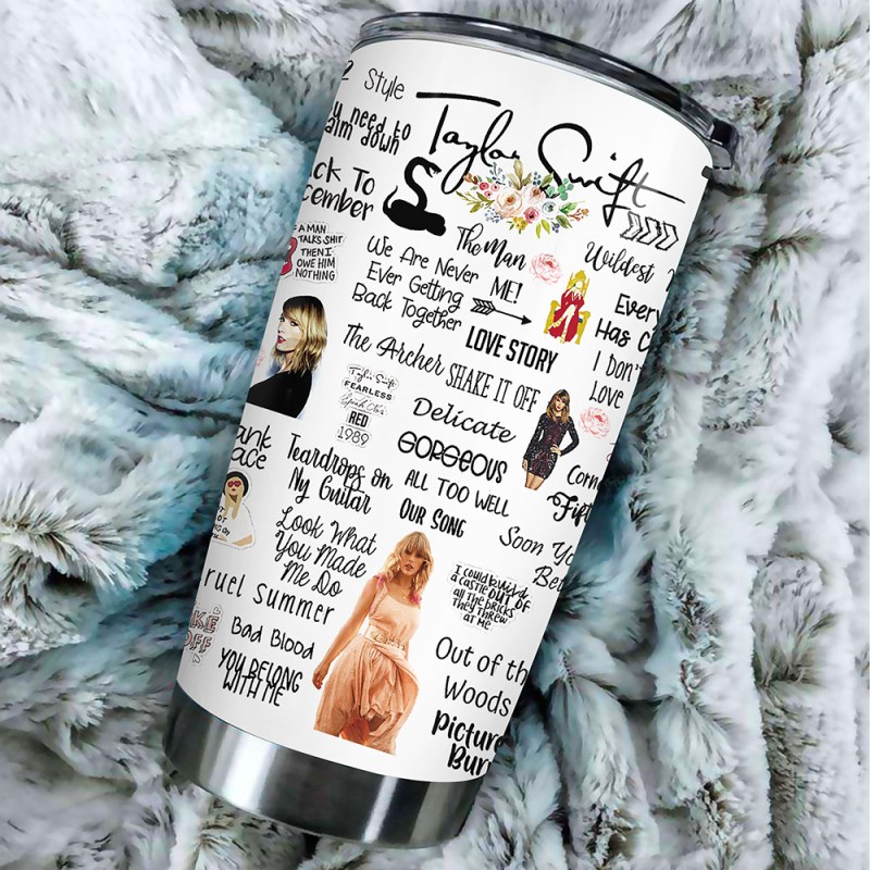 Taylor Swift Tumbler VANDH121 Hanh 3 Taylor Swift Normal Tumbler Cup IFDDNTUM0028 Idea Fanatic