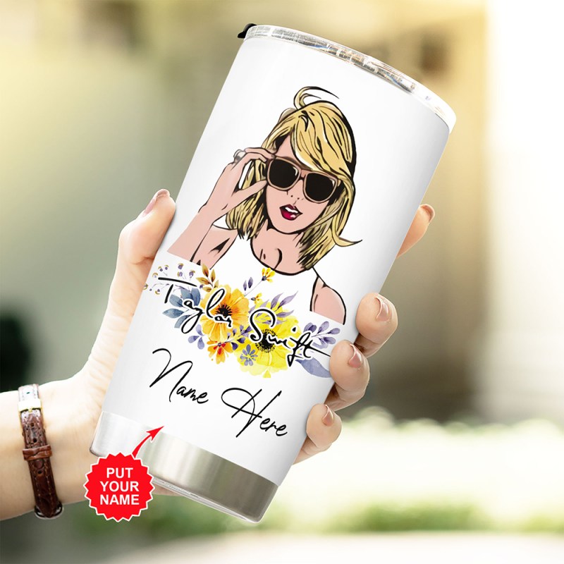 Taylor Swift Tumbler VANDH121 Hanh 5 Taylor Swift Normal Tumbler Cup IFDDNTUM0028 Idea Fanatic