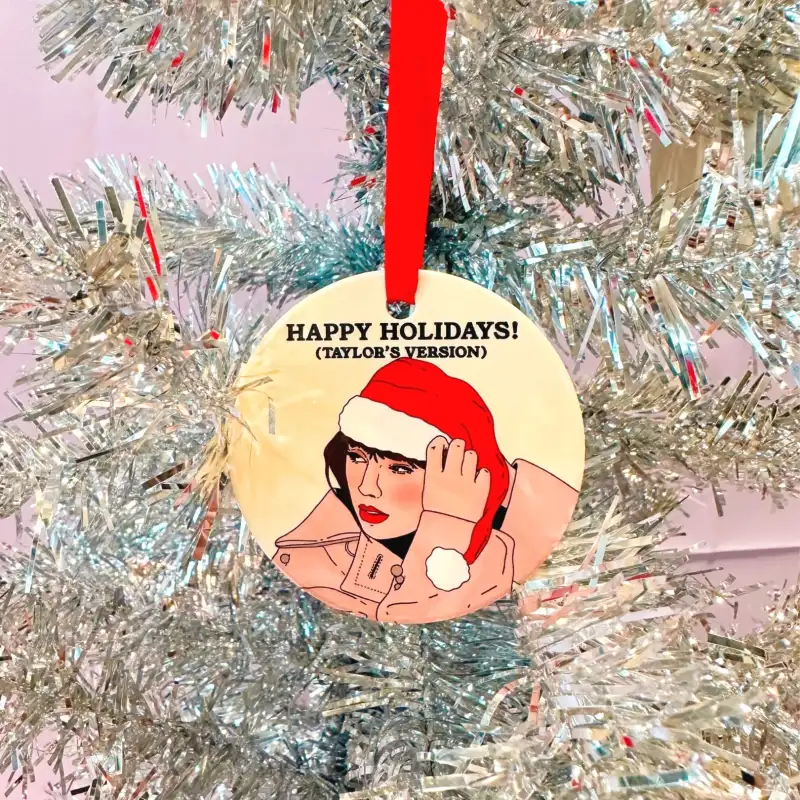 Taylor Swift Holiday Ornament yqwpuq Taylor Swift Holiday Ornament IDF141099 Idea Fanatic