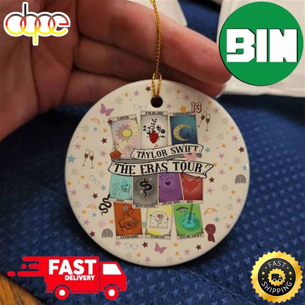 Taylor Swift The Eras Tour 2023 For Swiftie Fan Gifts Christmas Ornament kiotib Taylor Swift The Eras Tour 2024 For Swiftie Fan Gifts Ornament IDF141119 Idea Fanatic